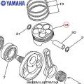 PISTAO ORIGINAL YAMAHA YZF250 08/11